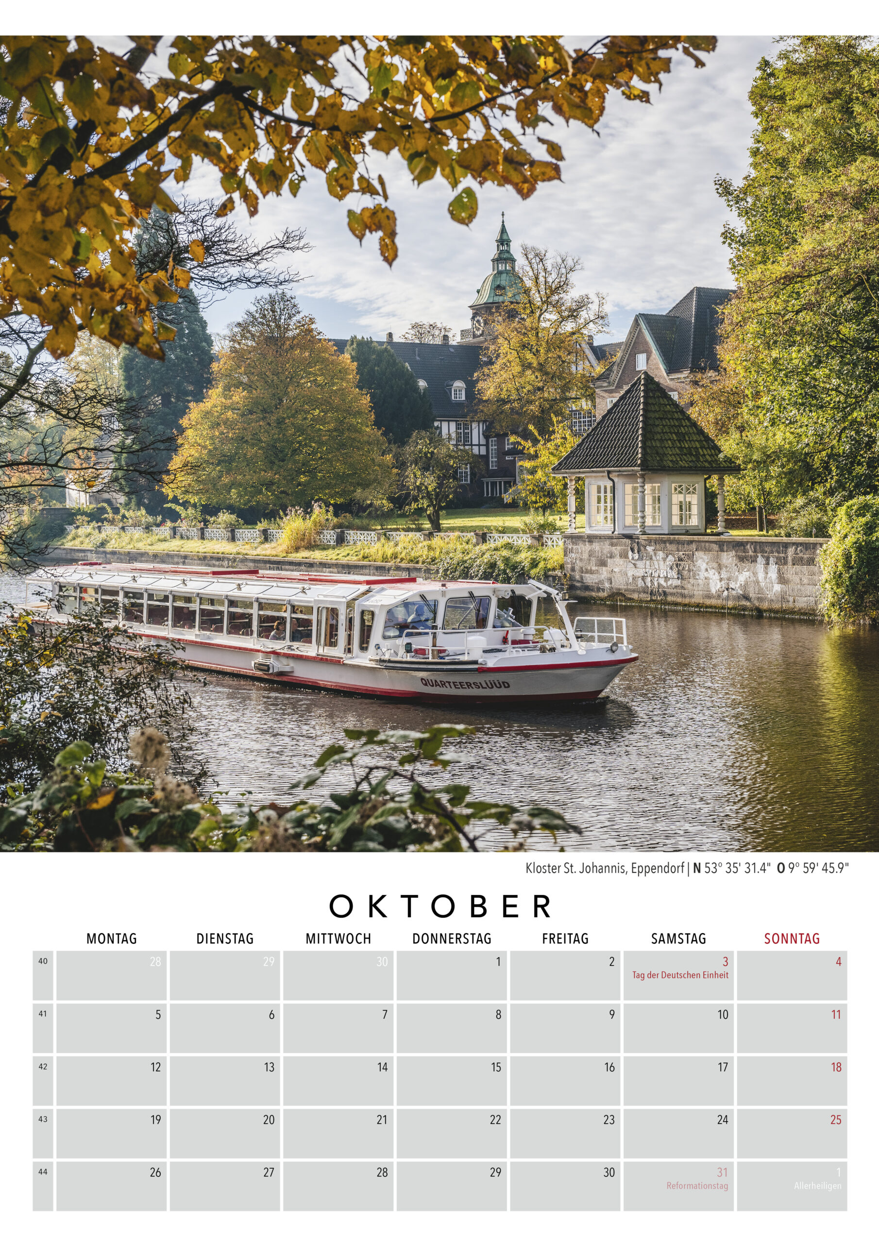 Kalender "Auch das ist Hamburg" 2026. Foto: Kerstin Bittner