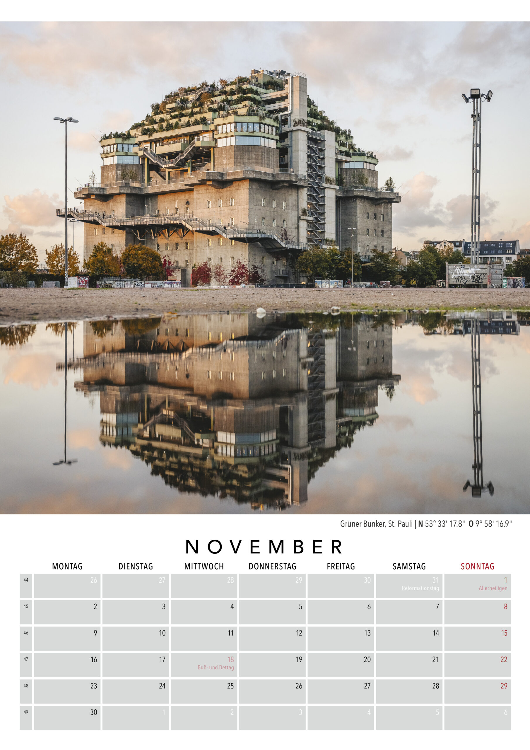Kalender "Auch das ist Hamburg" 2026. Foto: Kerstin Bittner