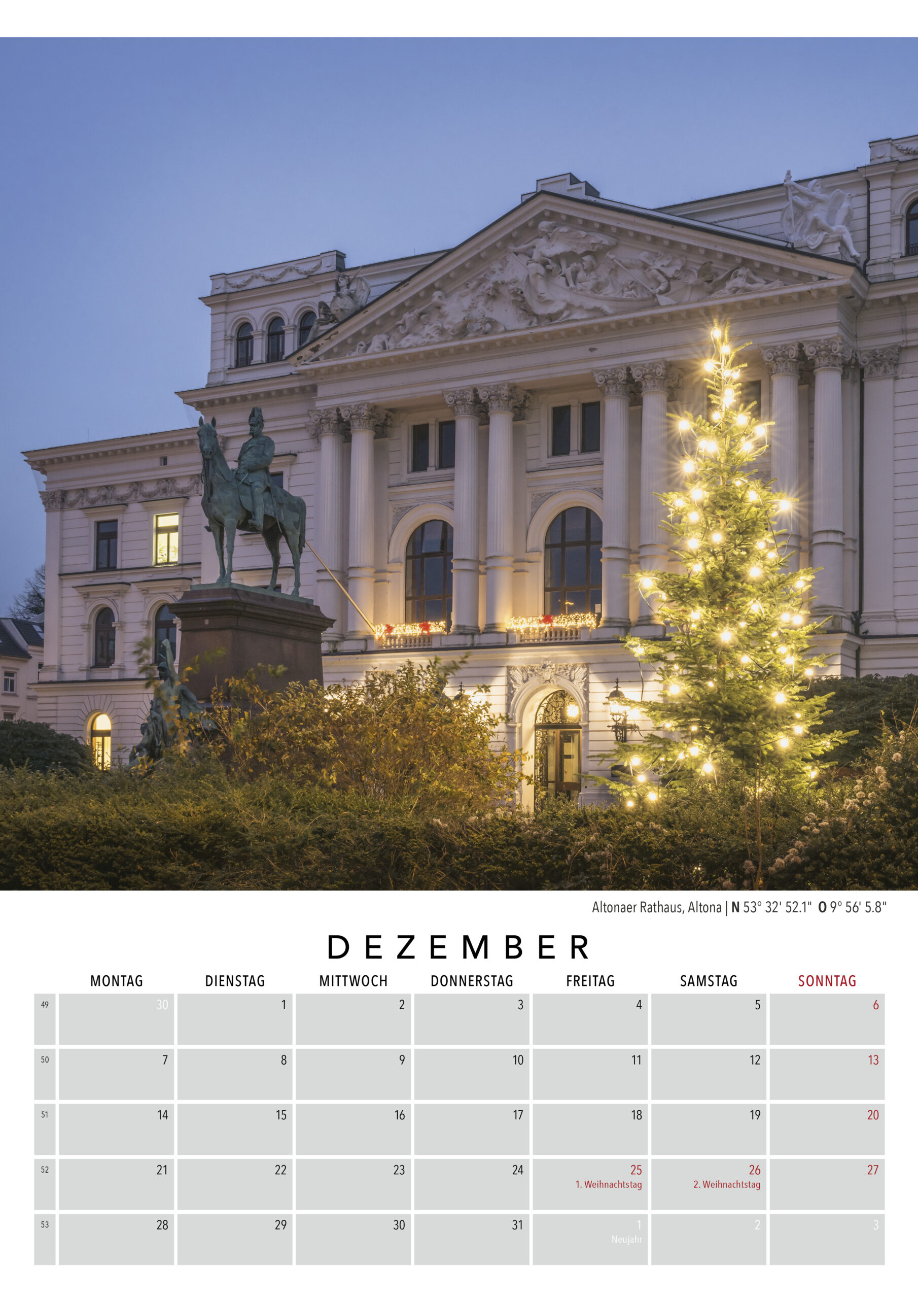 Kalender "Auch das ist Hamburg" 2026. Foto: Kerstin Bittner