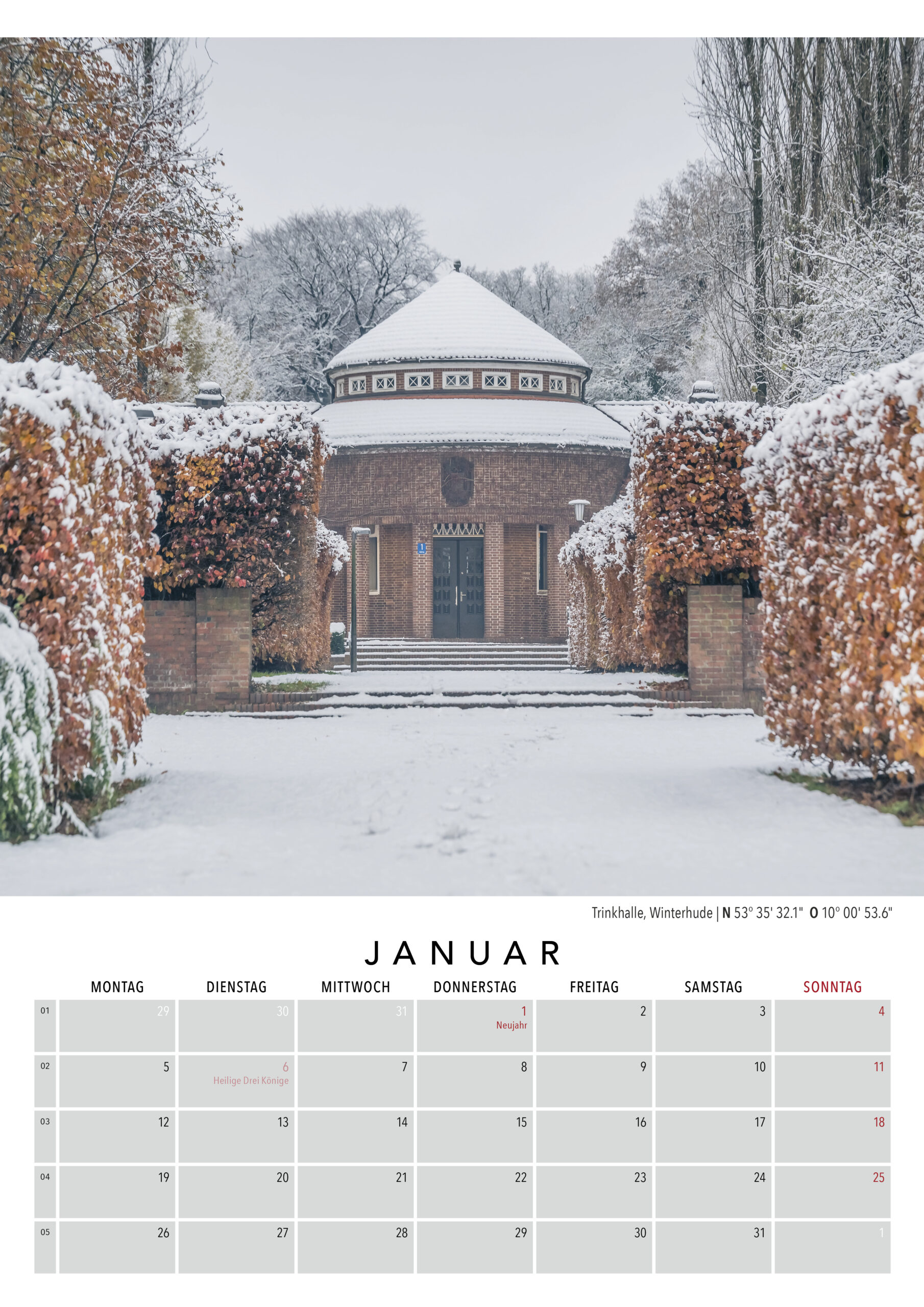 Kalender "Auch das ist Hamburg" 2026. Foto: Kerstin Bittner