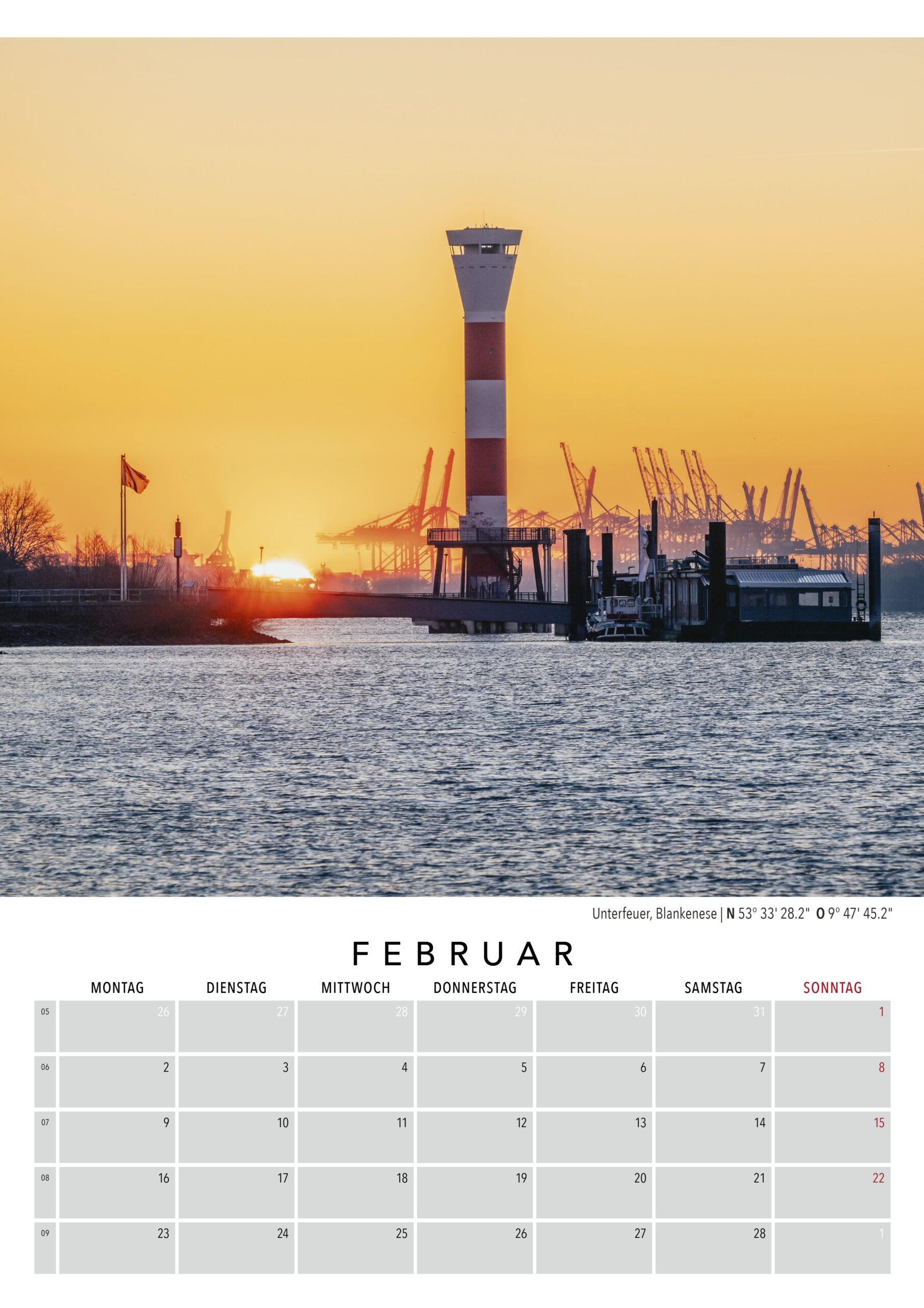 Kalender "Auch das ist Hamburg" 2026. Foto: Kerstin Bittner