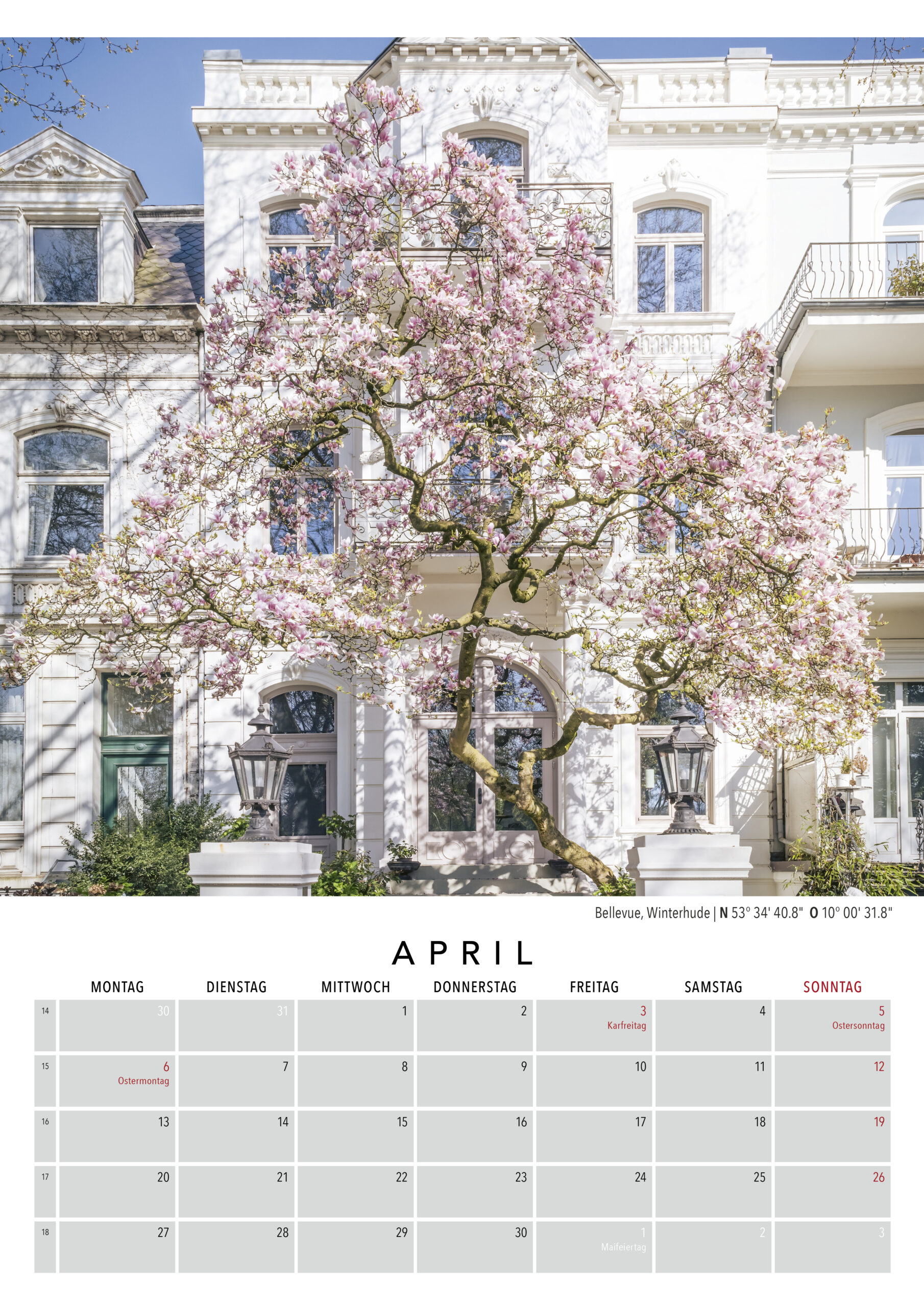 Kalender "Auch das ist Hamburg" 2026. Foto: Kerstin Bittner