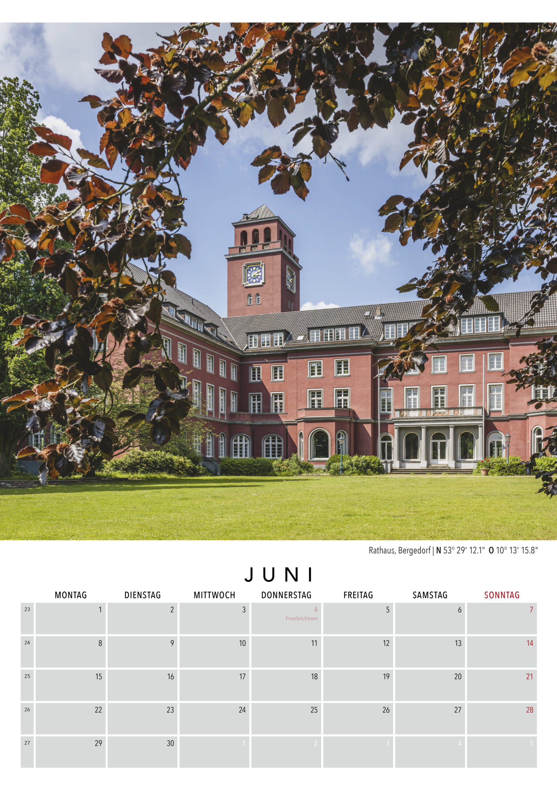 Kalender "Auch das ist Hamburg" 2026. Foto: Kerstin Bittner