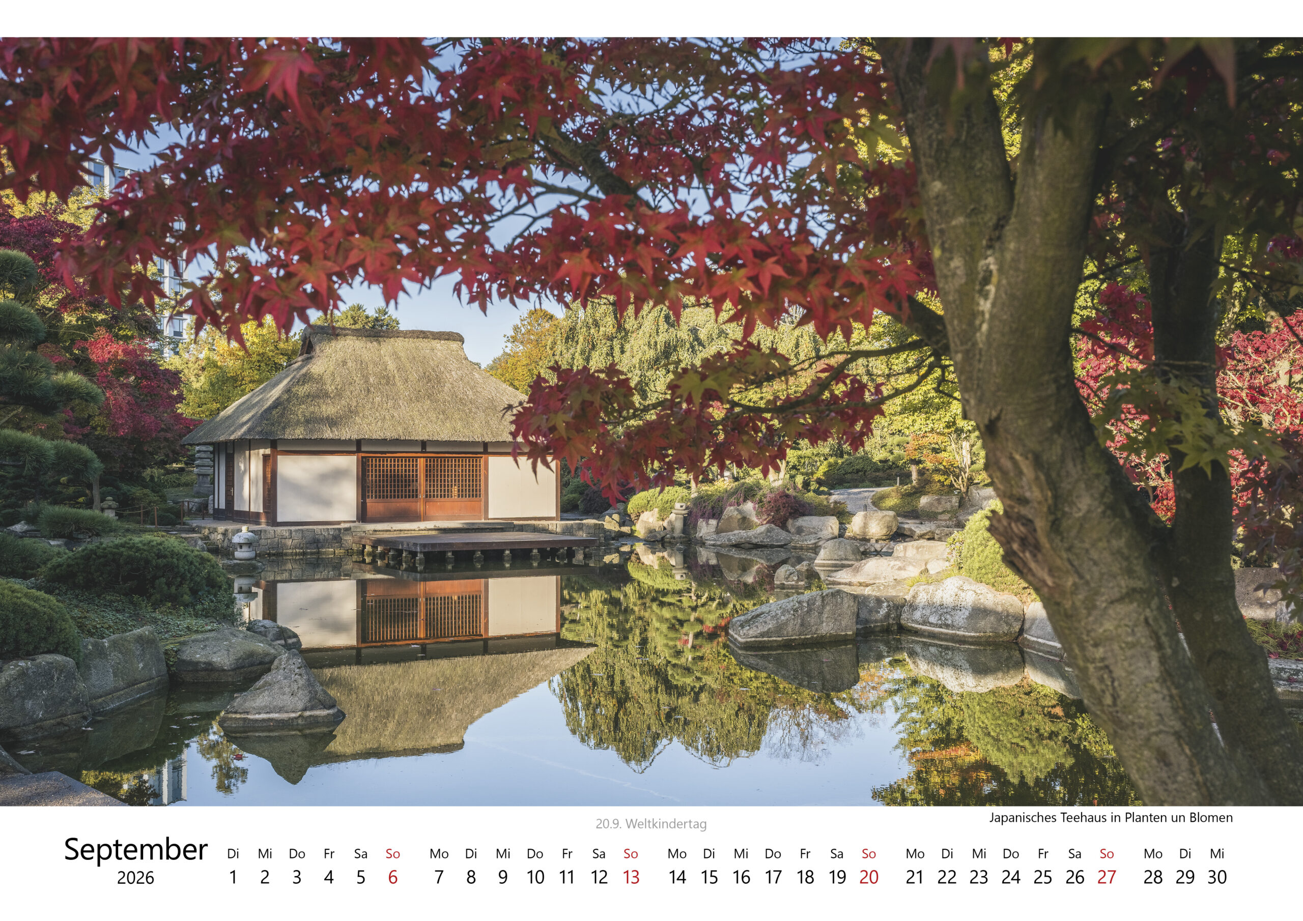 Kalender "Hamburg - Stadt am Wasser" 2026. Foto: Kerstin Bittner
