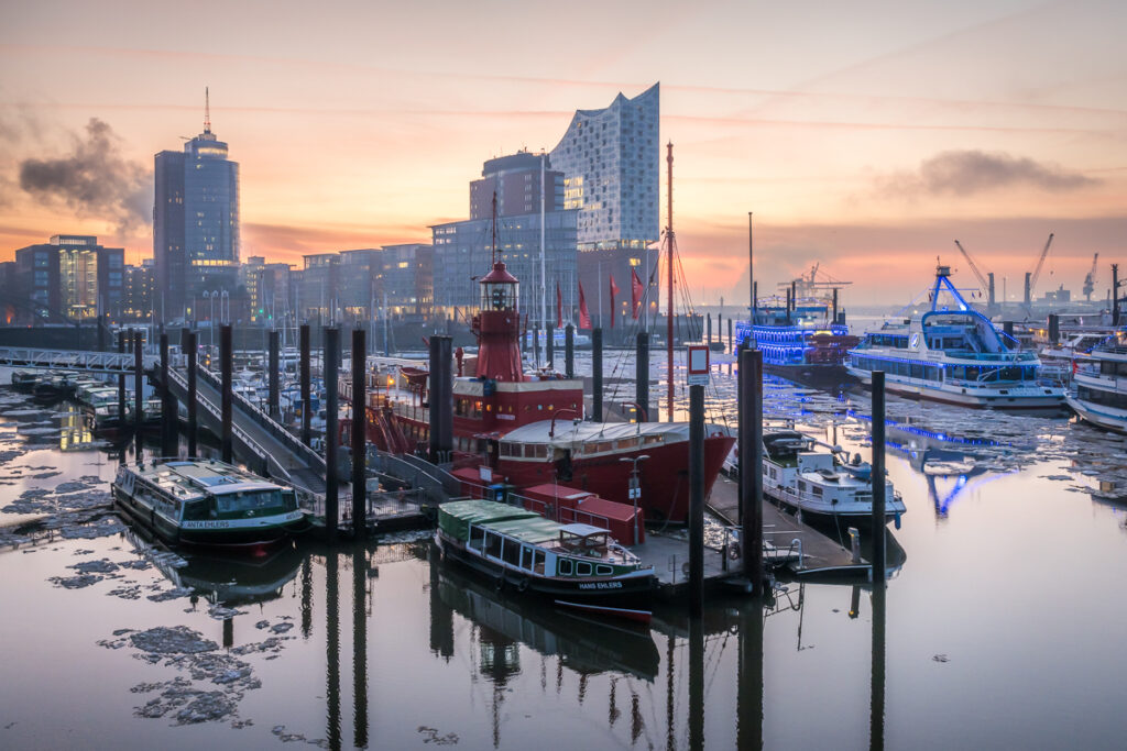 Schnee im Treppenviertel in Blankenese. Foto: Kerstin Bittner