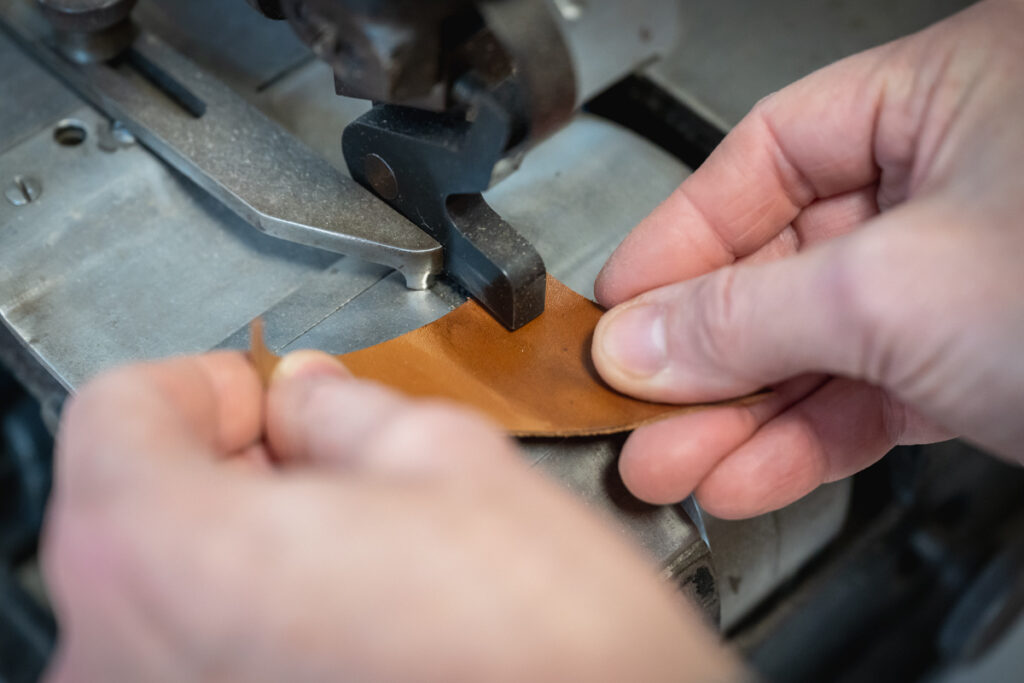 Maßschuhmacher-Werkstatt in Hamburg. Foto: Kerstin Bittner